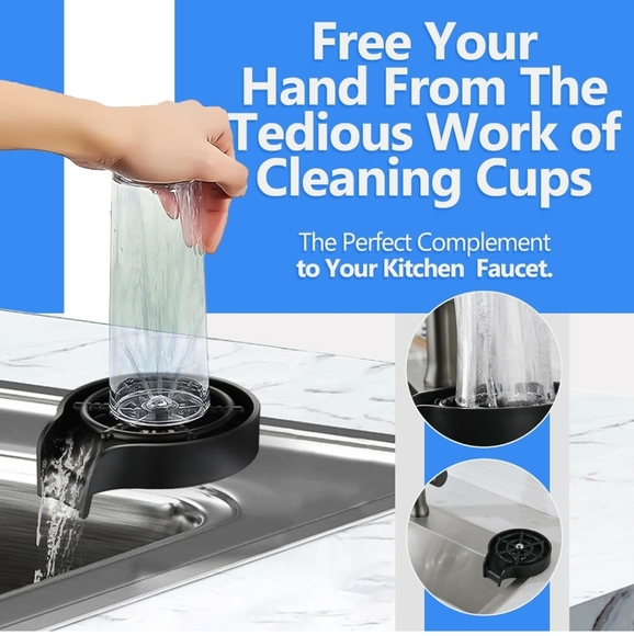 Glass Rinser for Kitchen Sink - Picture 2 of 6